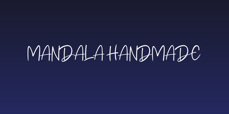 Mandala Handmade Social Header