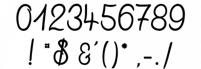 Mandala Home Font OTHER CHARS