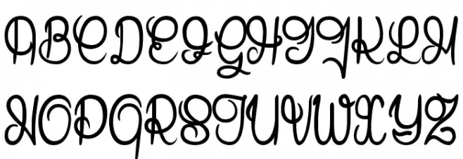 Mandala Home Font Litere mari