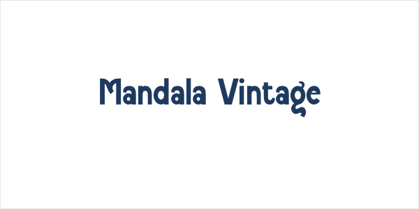 Mandala Vintage Logo
