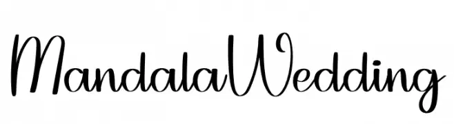 Mandala Wedding  Frei Schriftart Herunterladen