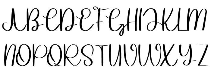 Mandala Wedding Font UPPERCASE