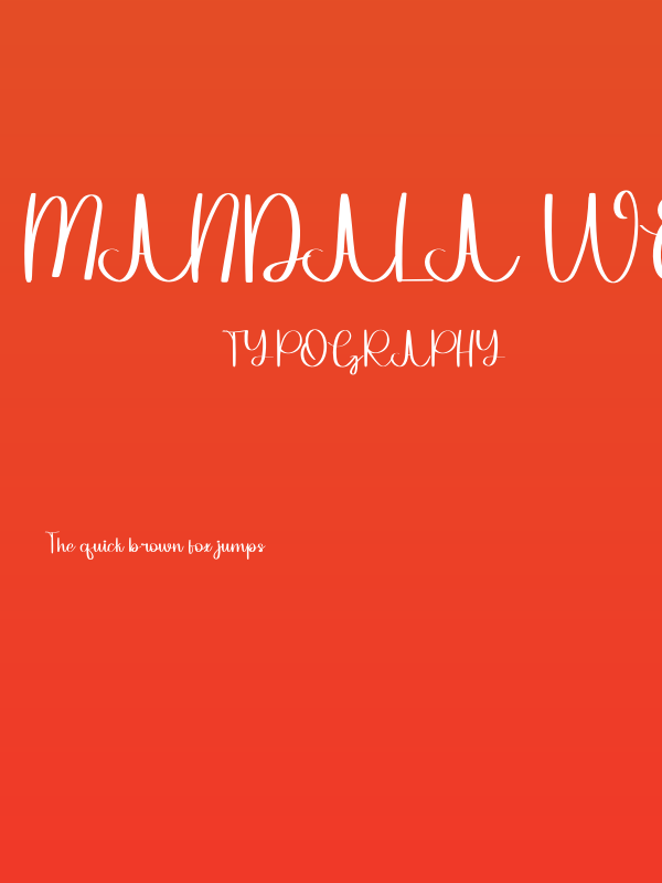 Mandala Wedding Poster