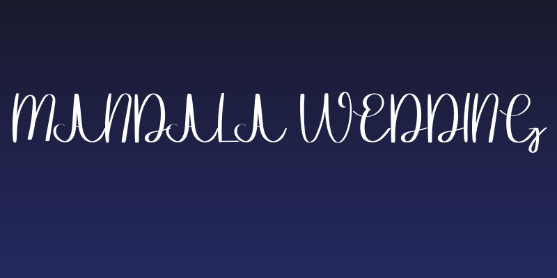 Mandala Wedding Social Header