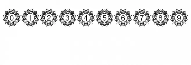 Mandala_Mono Font OTHER CHARS