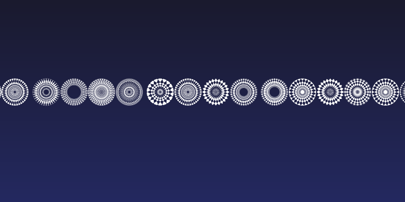 Mandalas pro 2018 Font Mandalas pro 2018 Social Header