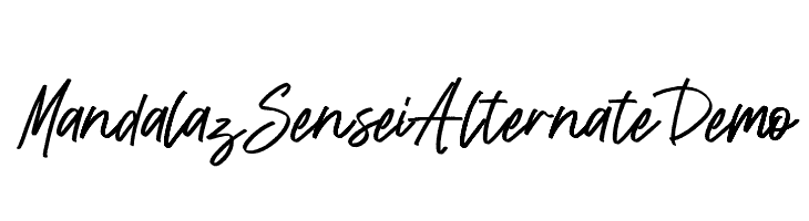 Mandalaz Sensei Alternate Demo  les polices de caractères gratuit tlcharger