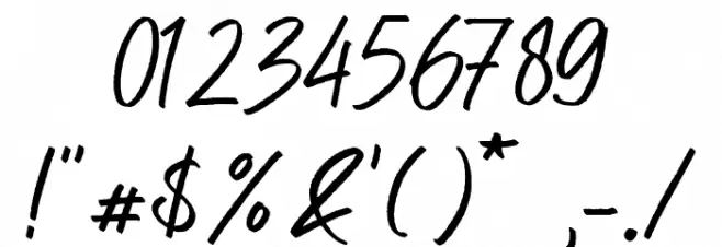 Mandalaz Sensei Alternate Demo Font OTHER CHARS