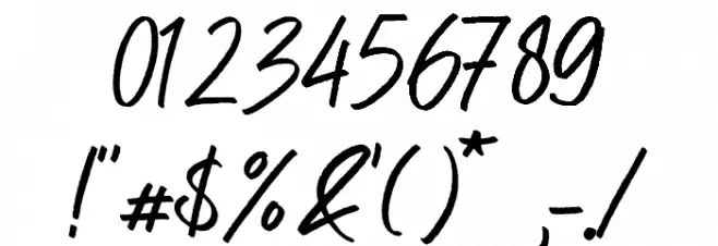 Mandalaz Sensei Demo Version Font OTHER CHARS