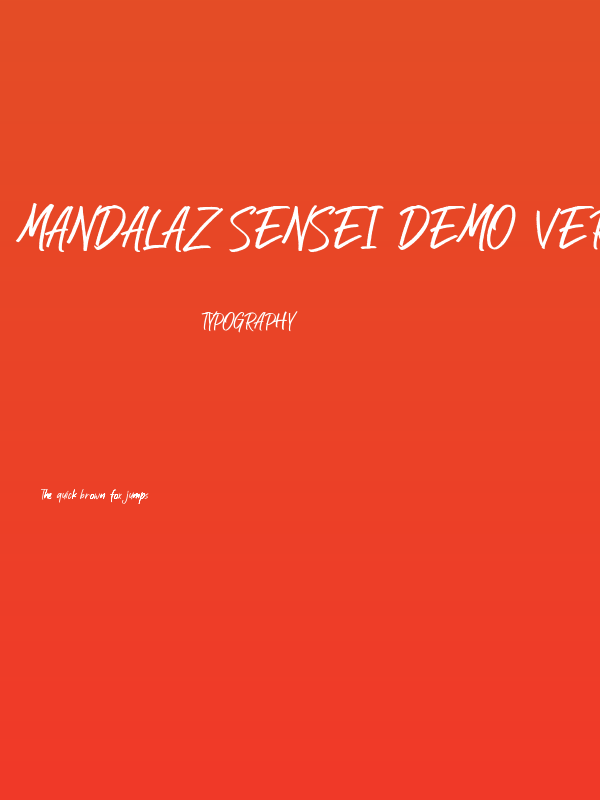 Mandalaz Sensei Demo Version Poster