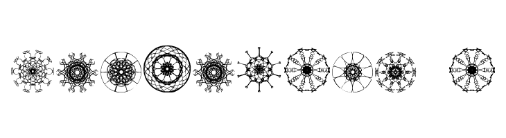 Mandalesque Font