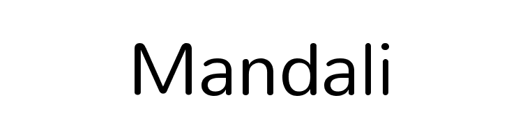 Mandali Font