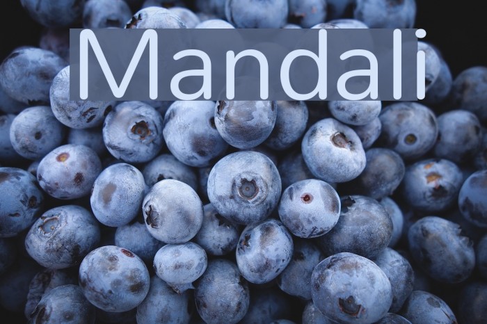 Mandali Font examples