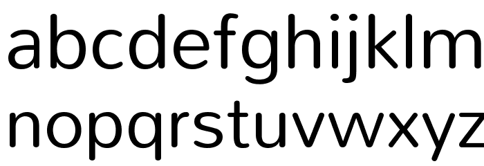 Mandali Font LOWERCASE