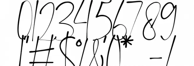 Mandalika Indonesia Signature Fuentes OTROS CHARS