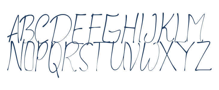 Mandalika Indonesia Signature Uppercase