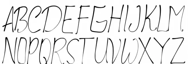 Mandalika Indonesia Signature Fuentes MAYÚSCULAS