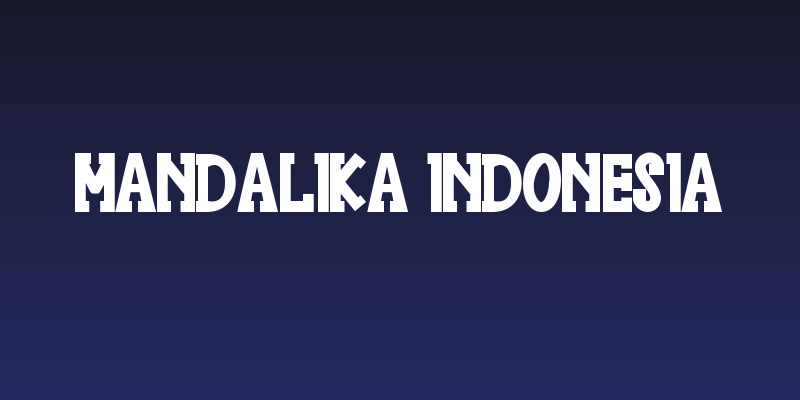 Mandalika Indonesia Social Header