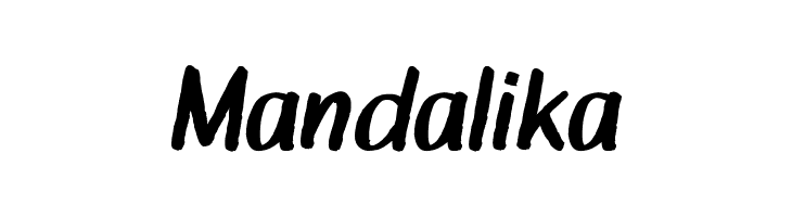 Mandalika  font caratteri gratis