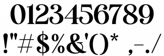 MandalikaDEMO Font OTHER CHARS