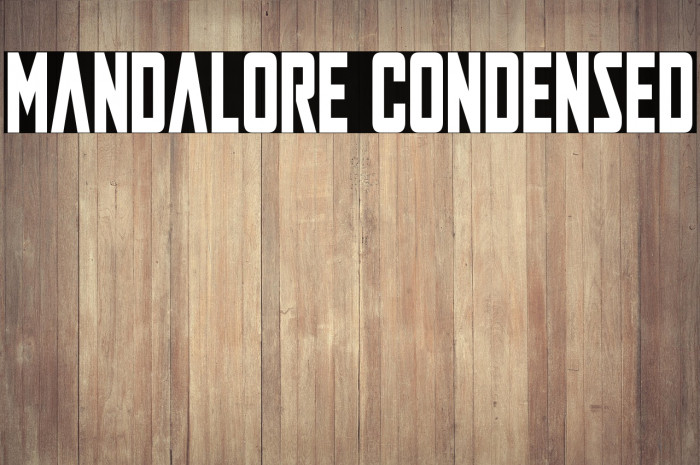 Mandalore Condensed Example 3