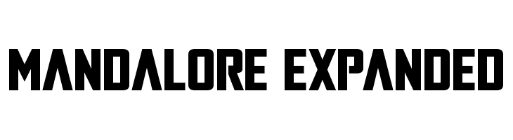 Mandalore Expanded  font caratteri gratis