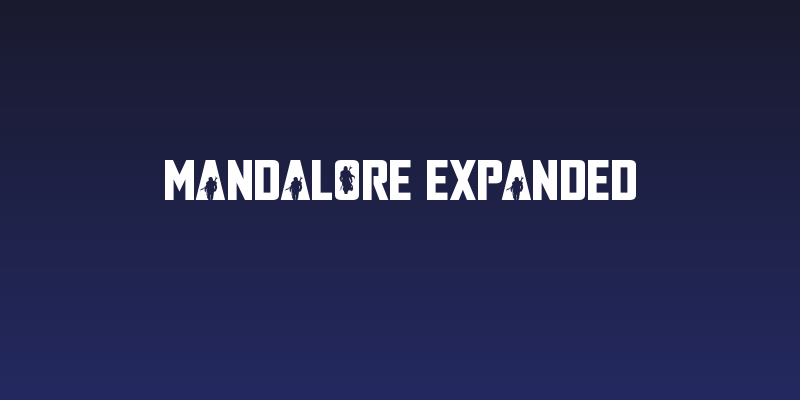 Mandalore Expanded Social Header