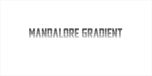 Mandalore Gradient Logo