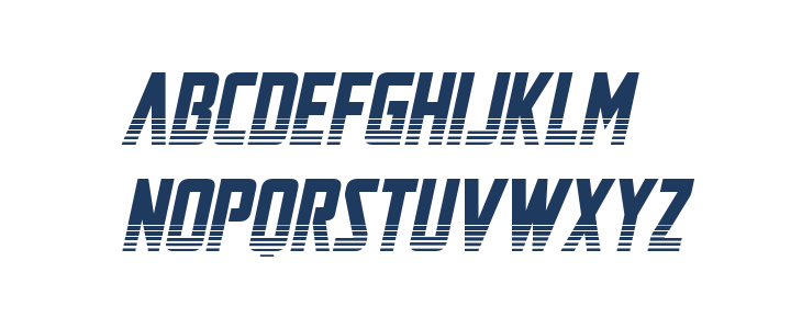 Mandalore Halftone Italic Lowercase