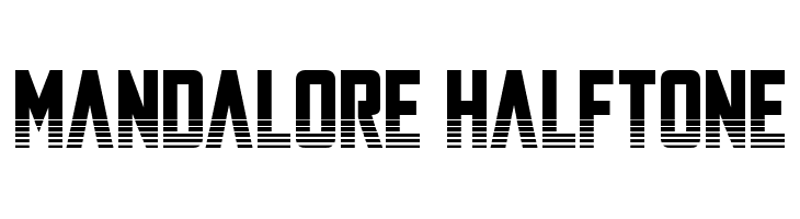 Mandalore Halftone  لخطوط تنزيل