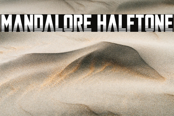 Mandalore Halftone Example 3