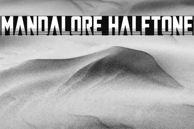 Mandalore Halftone Example 3