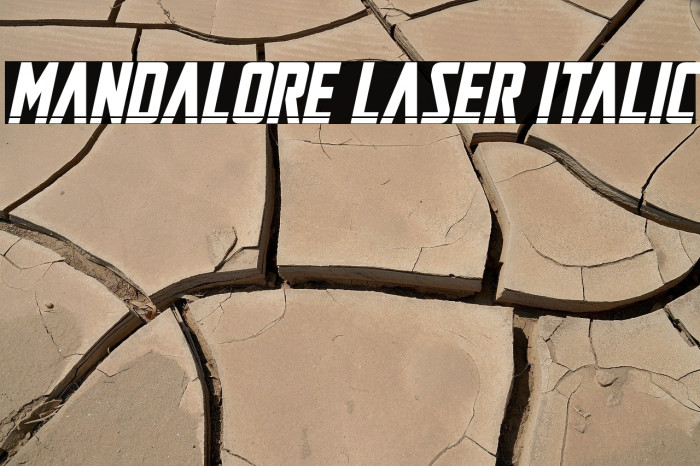 Mandalore Laser Italic Example 1