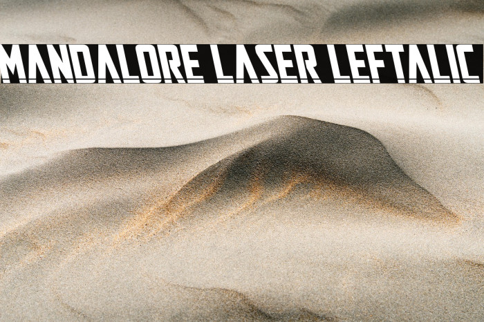 Mandalore Laser Leftalic Example 2
