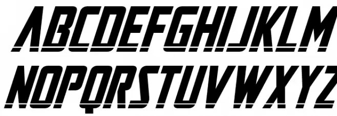 Mandalore Laser Super-Italic Fuentes MINÚSCULAS