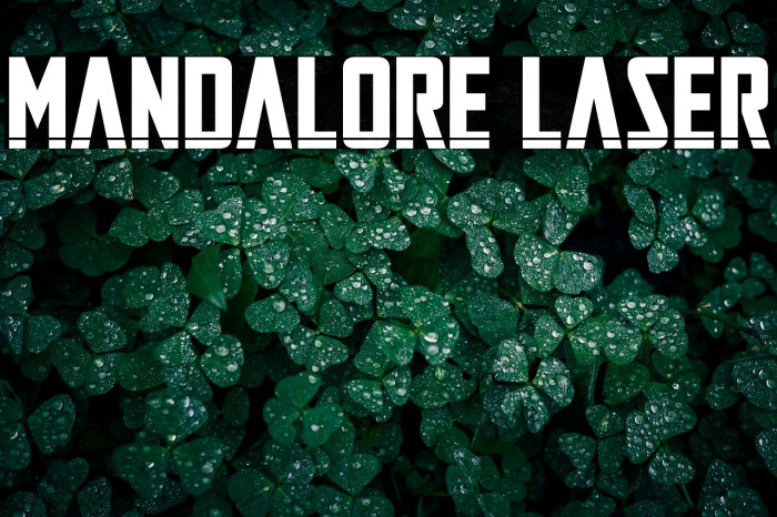 Mandalore Laser Example 3