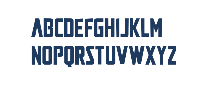Mandalore Rough Lowercase