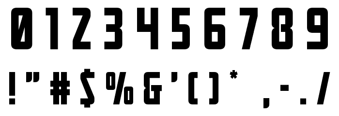 Mandalore Title Font OTHER CHARS
