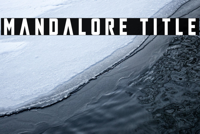 Mandalore Title Example 1