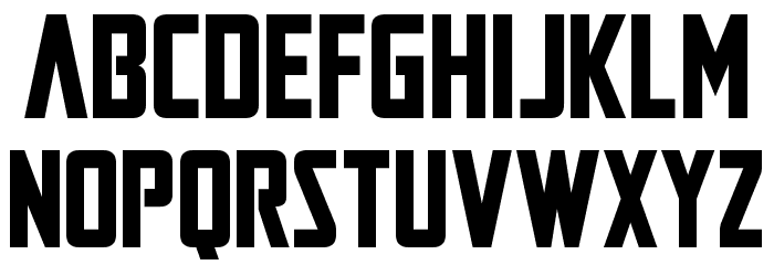 Mandalore Font LOWERCASE