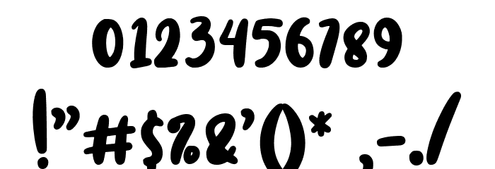 Mandaly Regular Font OTHER CHARS