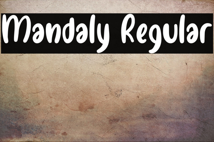 Mandaly Regular Example 2