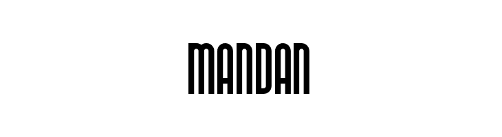 Mandan  baixar fontes gratis