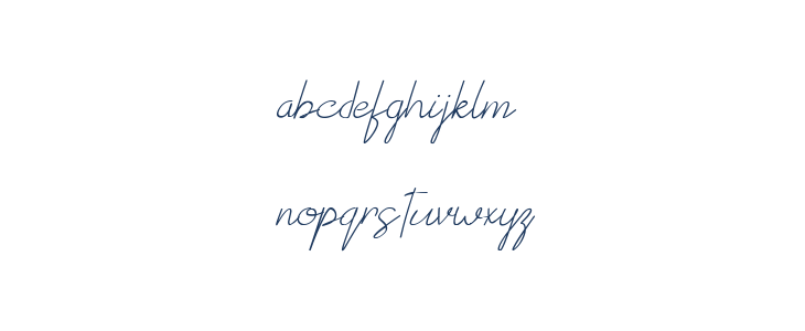 Mandasari Regular Lowercase