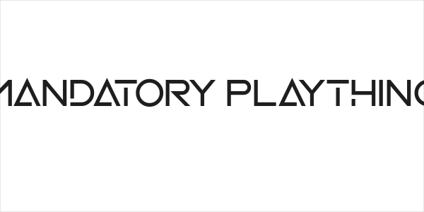 Mandatory Plaything Logo