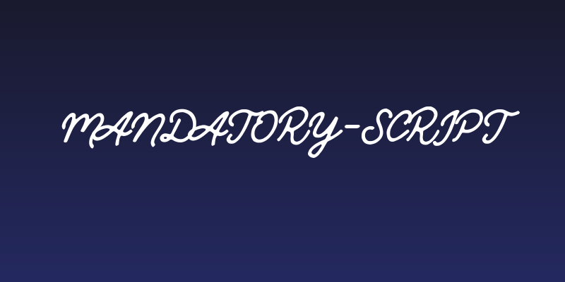 Mandatory-Script Social Header
