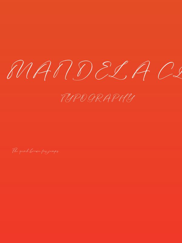 Mandela Clashinta Poster