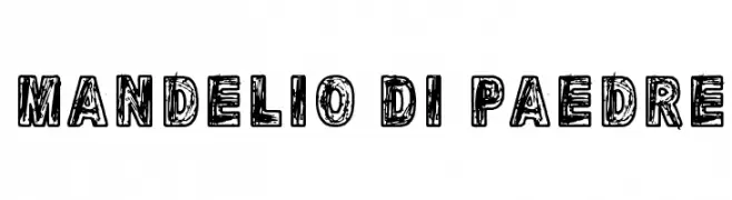 Mandelio Di Paedre  Frei Schriftart Herunterladen