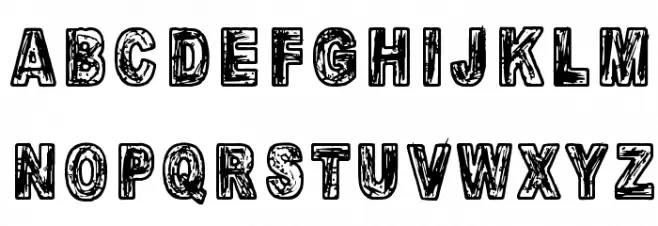 Mandelio Di Paedre Schriftart Groß