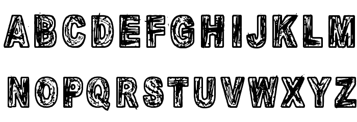 Mandelio Di Paedre Font LOWERCASE